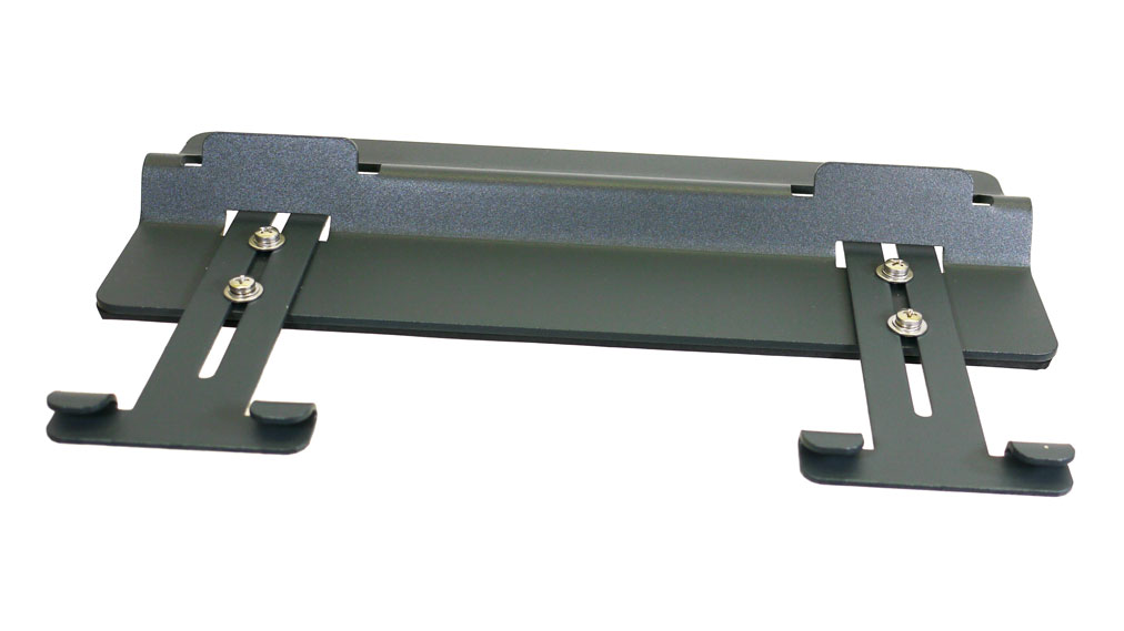 Ausgleichsplatte für Tunnelschräge zu Einspreizbasis Notebook-Halterung