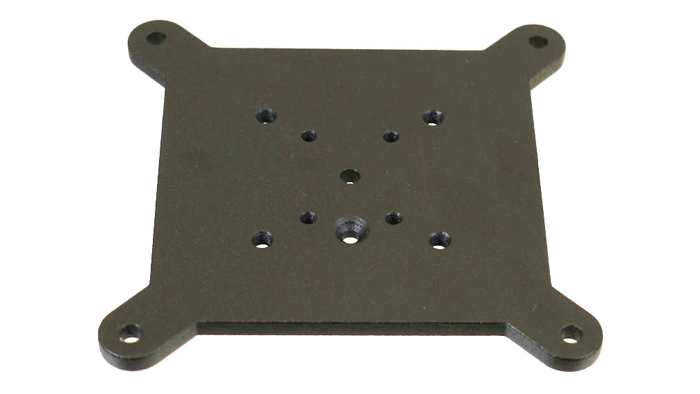 Adapterplatte VESA 100x100 für alle Laptophalter-Gelenke von KWH