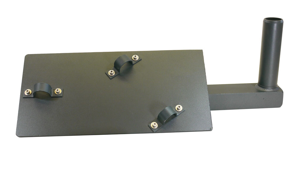 Basis Notebook-Halterung für Fiat Ducato mit Doppelsitzbank ab Baujahr 2007