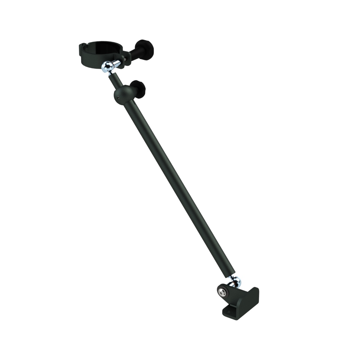 Querkraftstütze für Laptop-Haltesystem