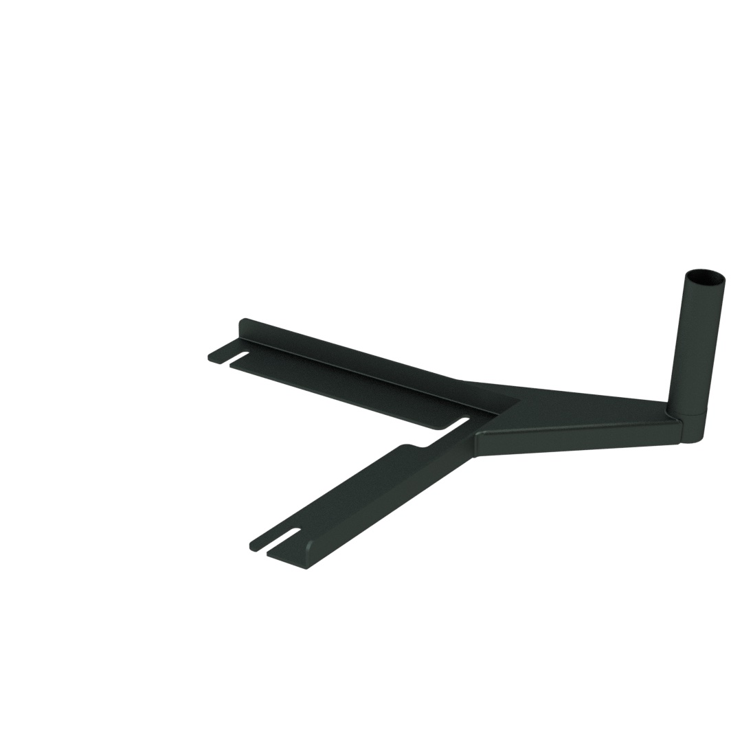 Basis Laptop-Halterung für Volkswagen T5, T6 und Multivan mit Drehsitz