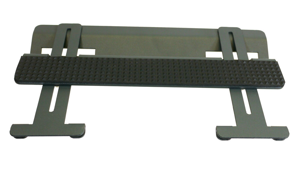 Ausgleichsplatte für Tunnelschräge zu Einspreizbasis Notebook-Halterung