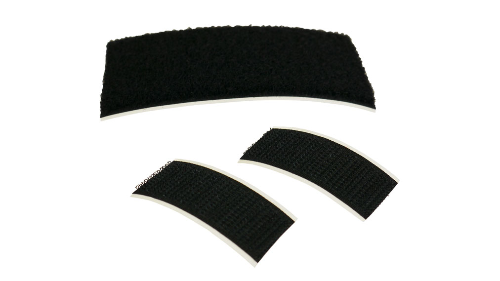 Klettband 20x50mm (2 Stück) und Flausch 50x100mm (1 Stück)