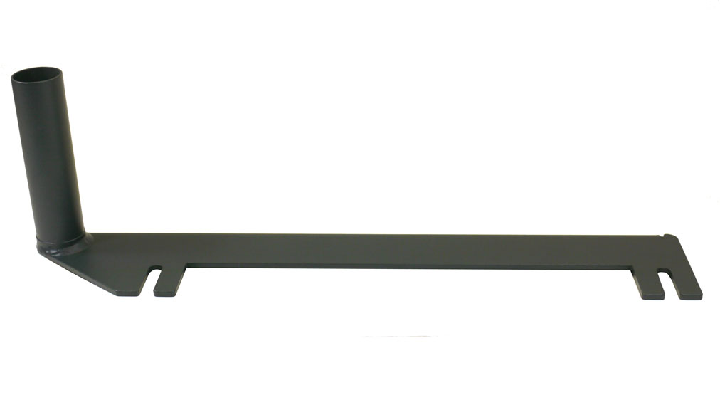 Basis für Laptop-Halterung im Renault Trafic ES-B (Sitzschienenmontage)