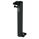 Standrohr 350 mm gerade mit 2 Exzenterhebeln und Rastbolzen für Laptop-Halterung