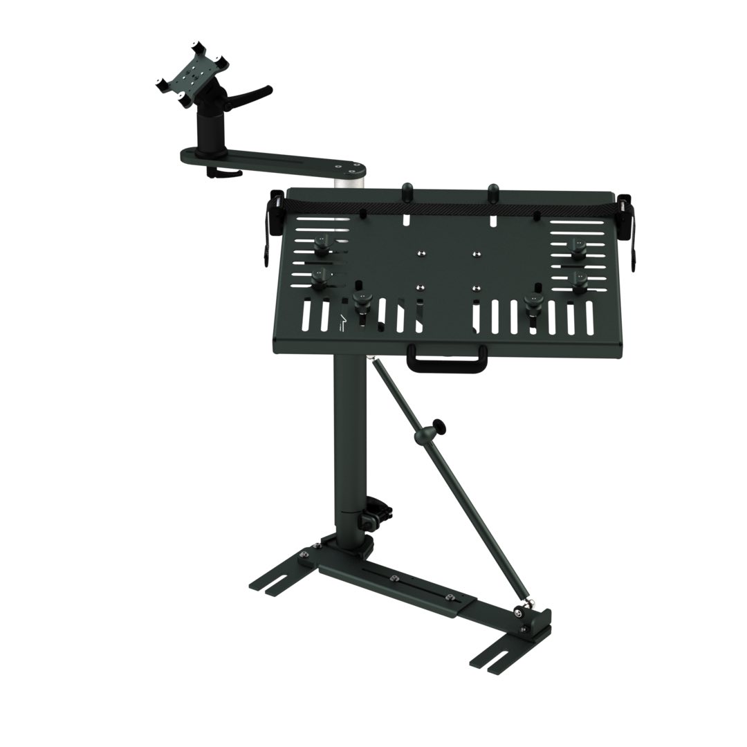 Sonderlösung Laptop-Halterung mit Zusatzdisplay