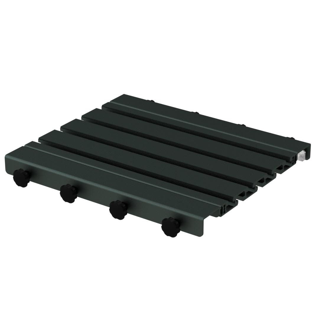 Nutentisch für Messgerätehalter, Breite 300 mm