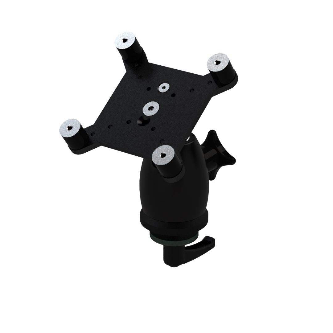 Kugelgelenk KG-28 mit VESA 60/75 für Laptop-Halterung