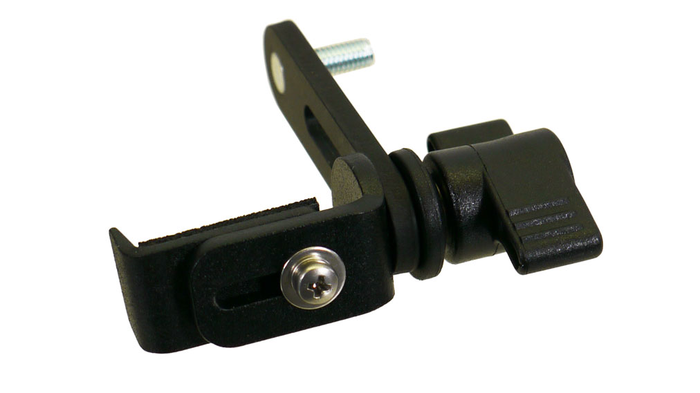 Einstellschiene 60 mm mit Senkschlitz und Niederhaltewinkel 20 mm