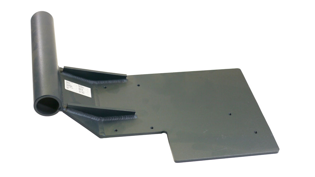 Basis Laptop-Halter für Opel Vivaro DS Rohrgestell ab Baujahr 2005