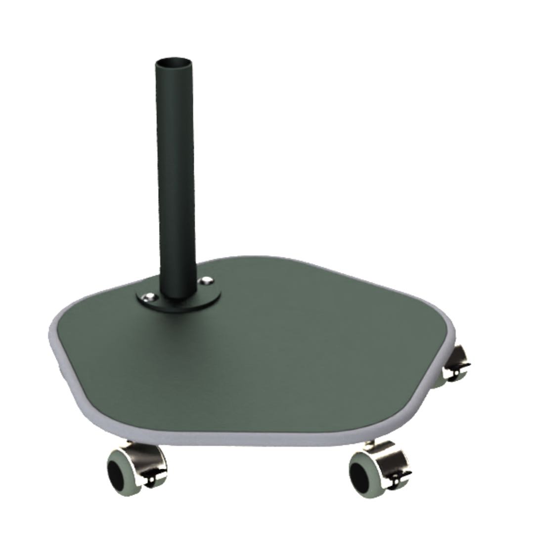 Fahrgestell für Laptop-Halterung